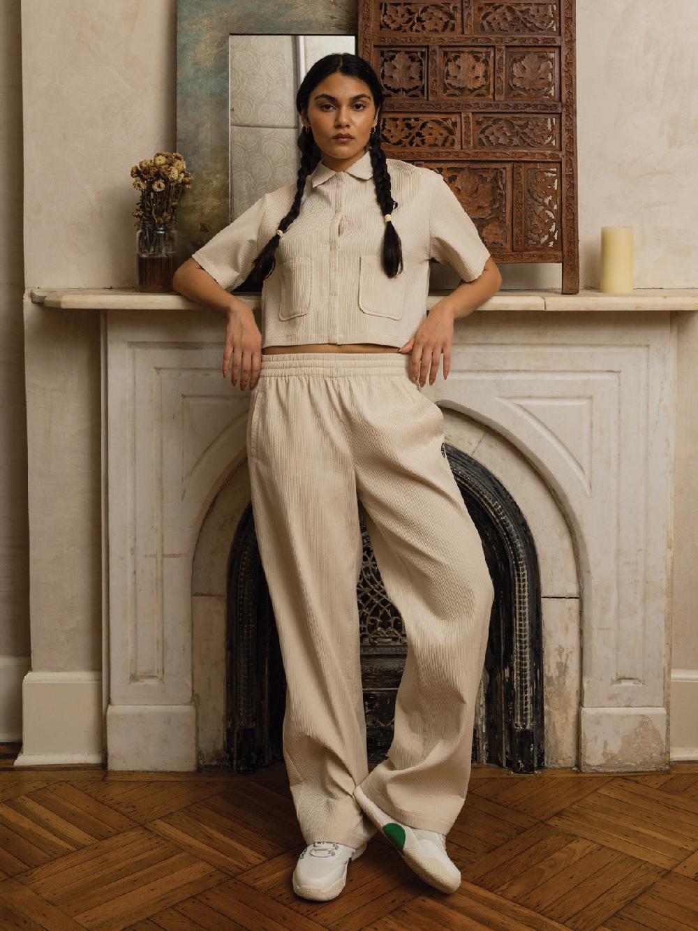 Egonlab X Sergio Tacchini Mia Track Pant- Fog