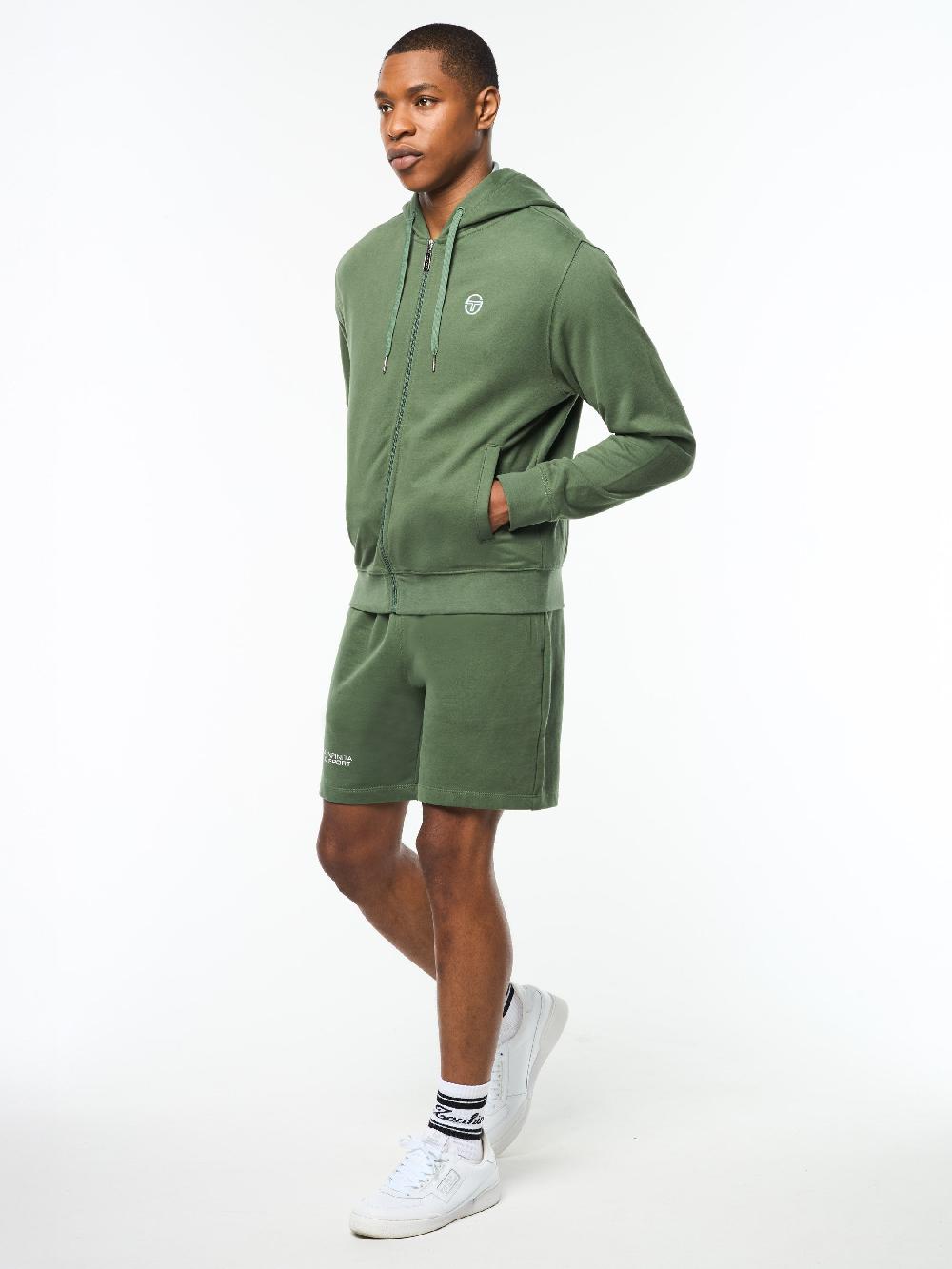 Egonlab X Sergio Tacchini Netto Hoodie- Duck Green