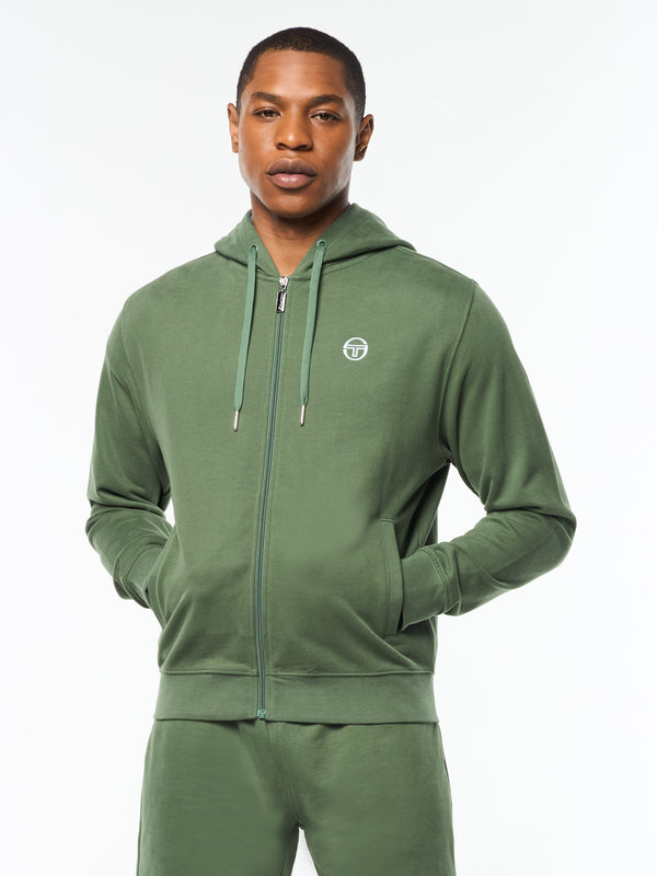 egonlab x sergio tacchini Netto Hoodie- Duck Green