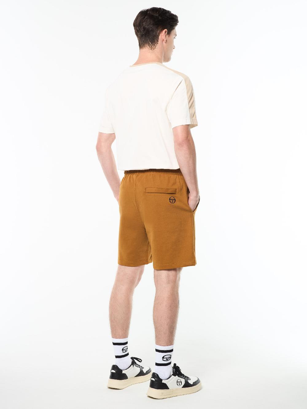 Egonlab X Sergio Tacchini Netto Short- Bronze Brown