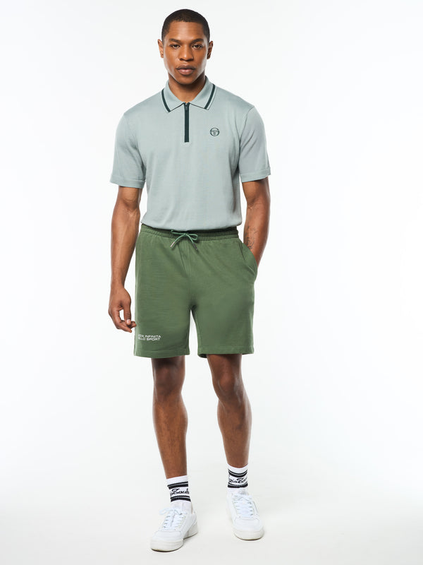 egonlab x sergio tacchini Netto Short- Duck Green