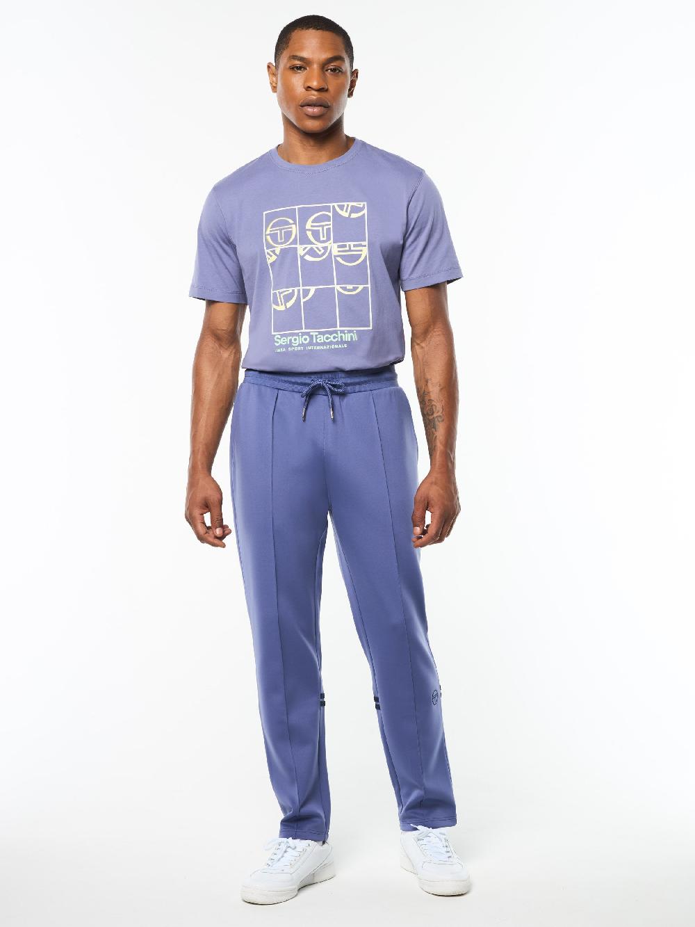 Egonlab X Sergio Tacchini Orion Track Pant- Heron