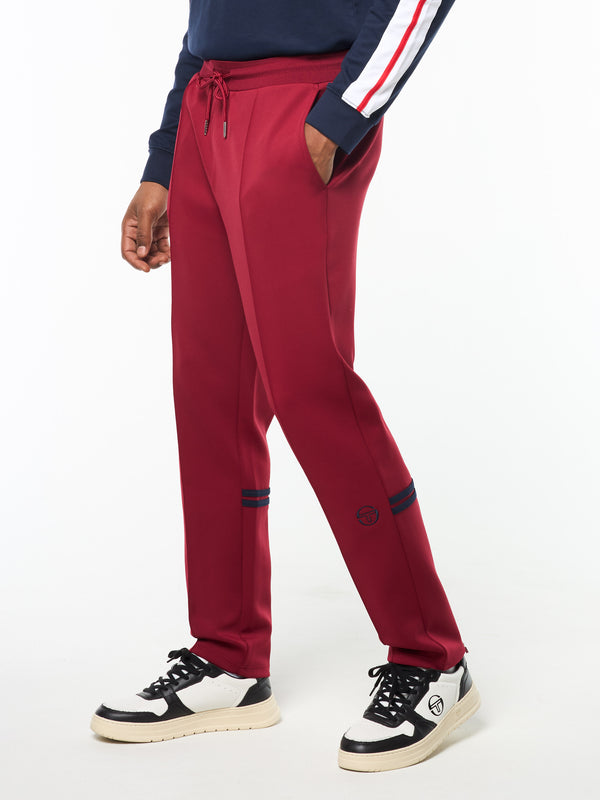 egonlab x sergio tacchini Orion Track Pant- Rhubarb