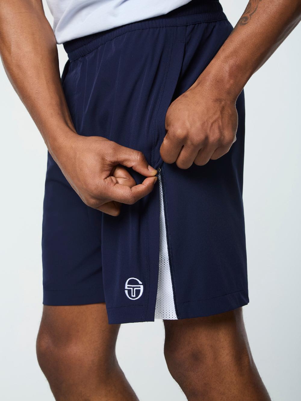 Egonlab X Sergio Tacchini Paco Short- Maritime Blue