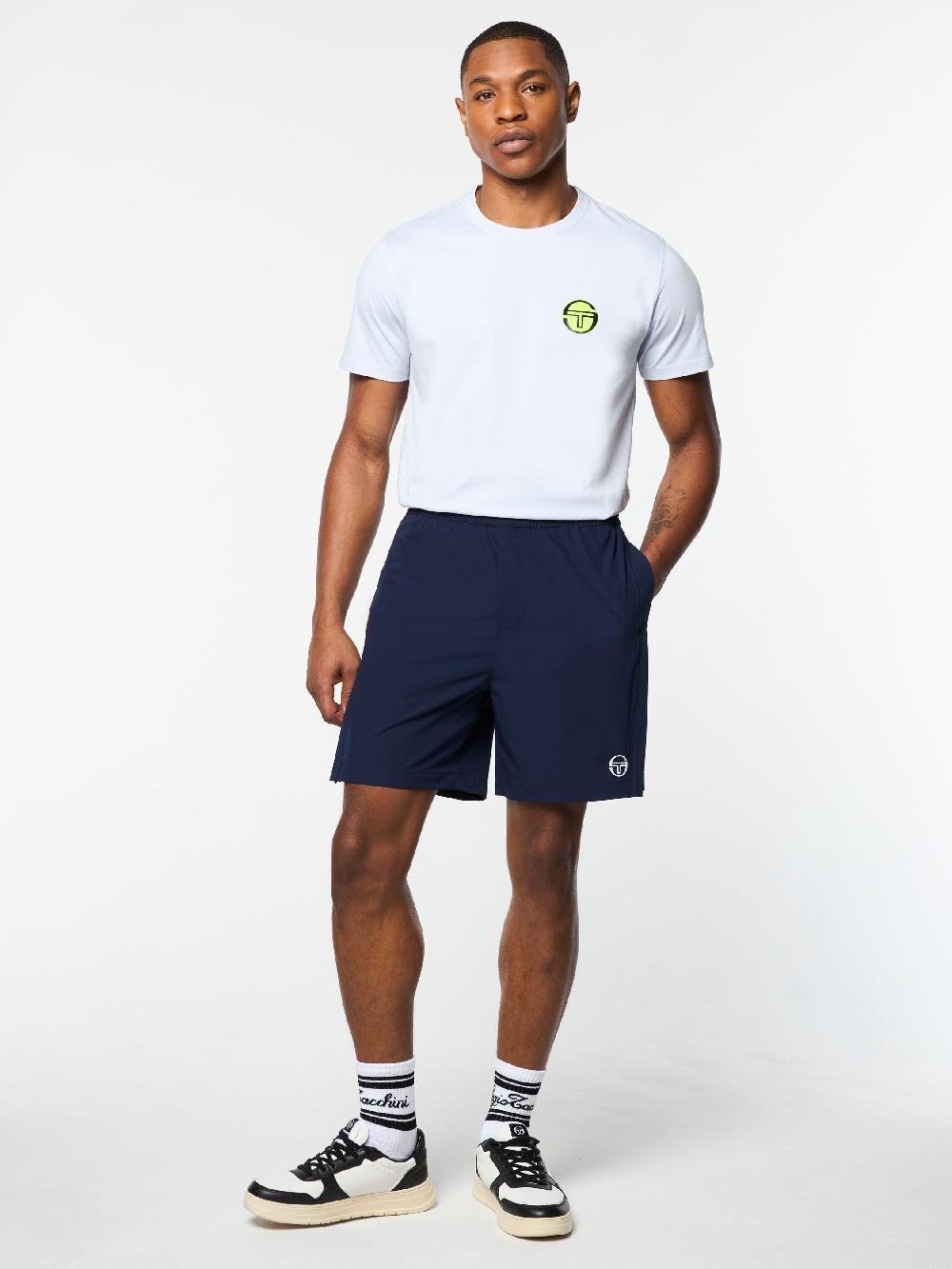 Egonlab X Sergio Tacchini Paco Short- Maritime Blue