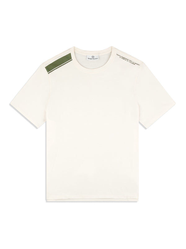 egonlab x sergio tacchini Presto T-Shirt- Gardenia