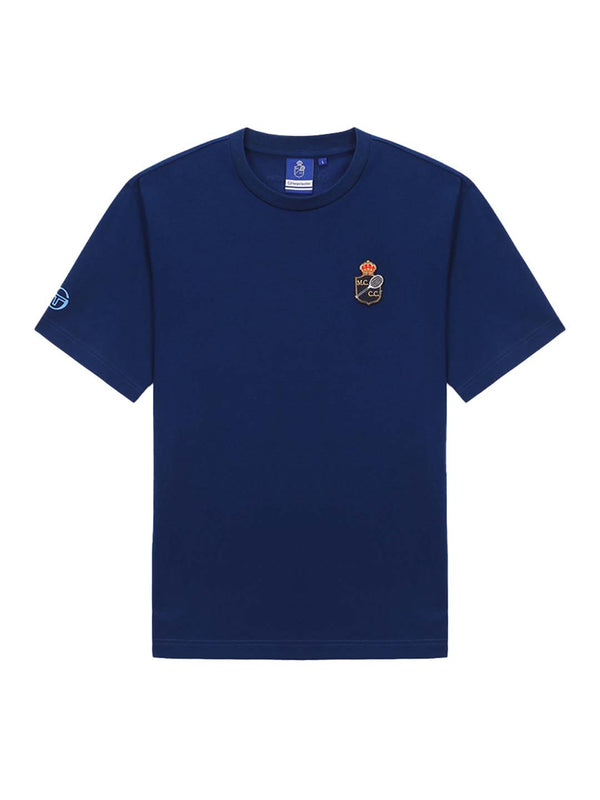egonlab x sergio tacchini Rally MCH T-Shirt- Navy