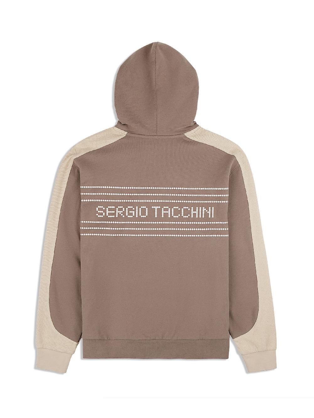 Egonlab X Sergio Tacchini Remo Hoodie- Taupe Grey