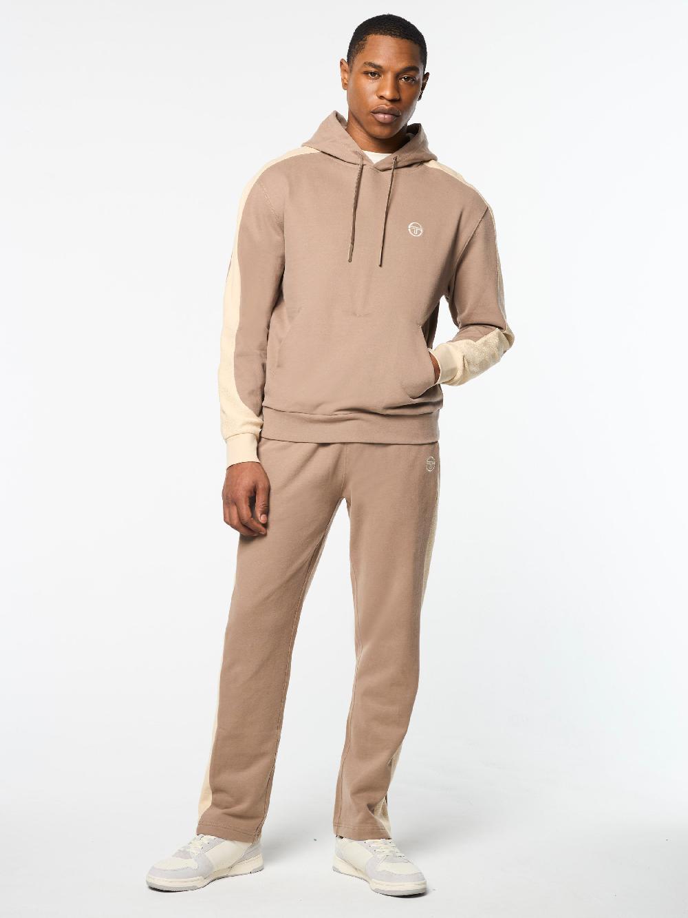 Egonlab X Sergio Tacchini Remo Hoodie- Taupe Grey