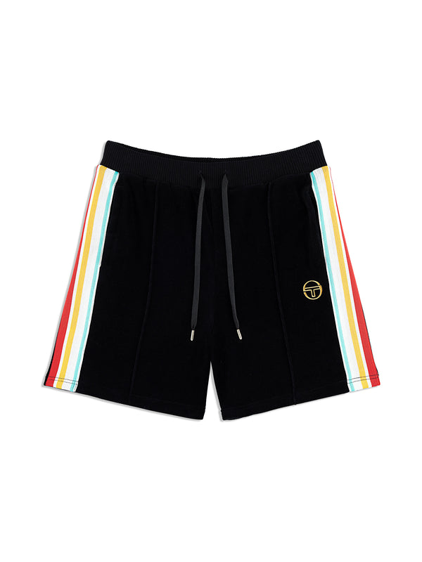 egonlab x sergio tacchini Slice Short- Black/ Black