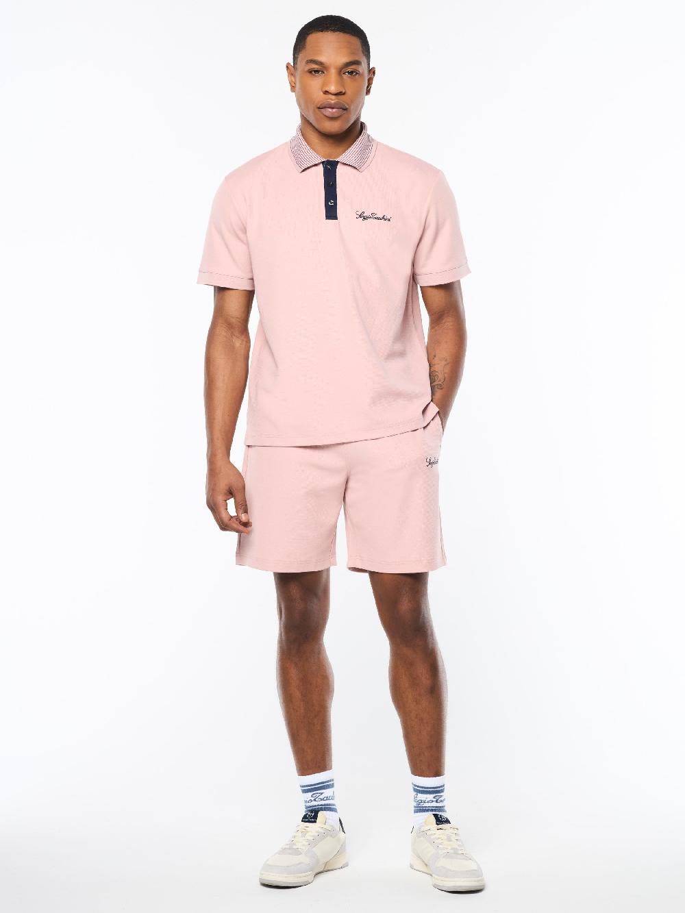 Egonlab X Sergio Tacchini Suveniri Polo- Pale Mauve