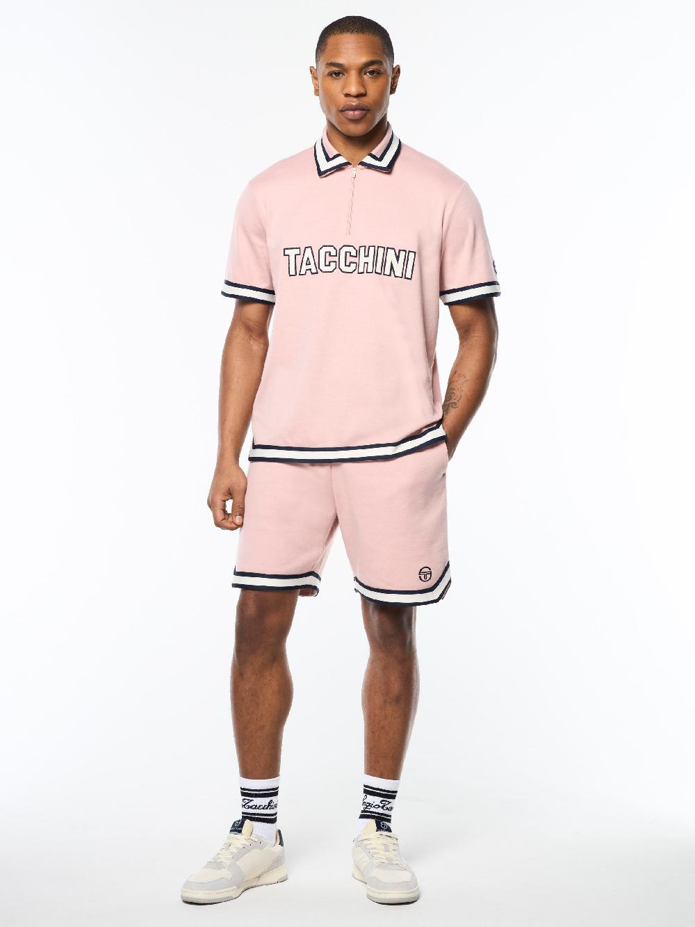 Egonlab X Sergio Tacchini Tito Polo- Pale Mauve