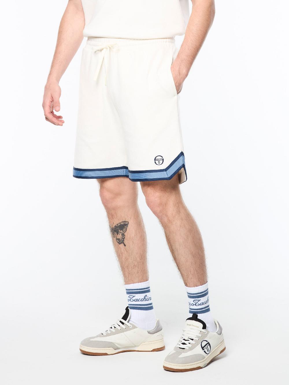 Egonlab X Sergio Tacchini Tito Shorts- Gardenia