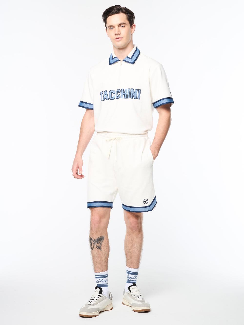 Egonlab X Sergio Tacchini Tito Shorts- Gardenia