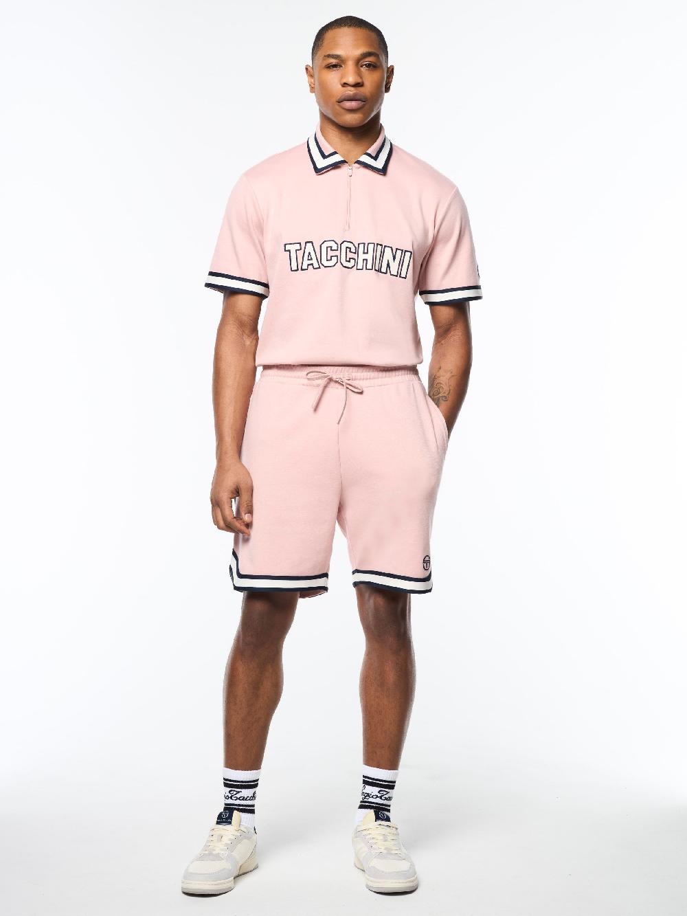 Egonlab X Sergio Tacchini Tito Shorts- Pale Mauve