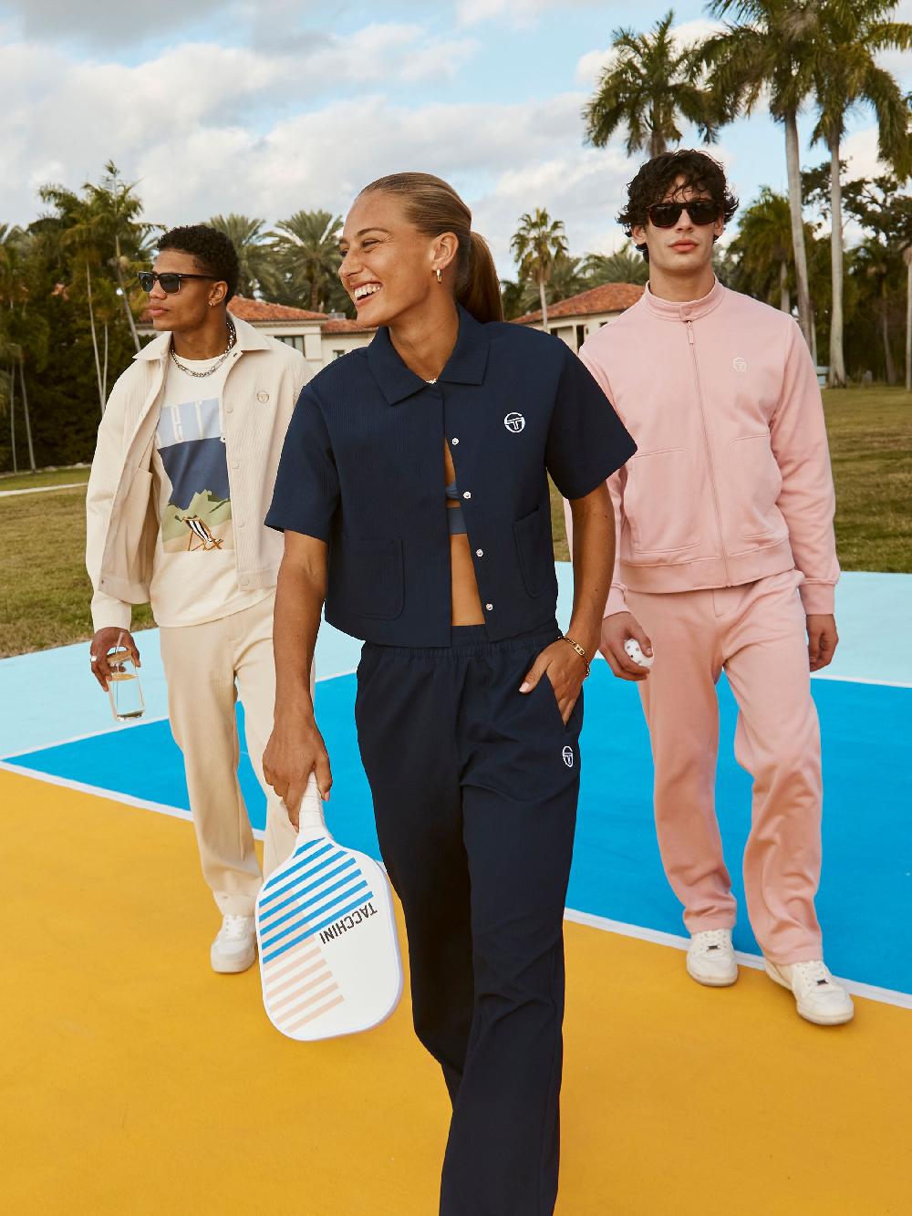 Egonlab X Sergio Tacchini Tosca T-Shirt- Gardenia