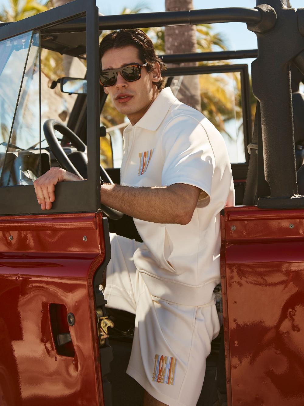 Egonlab X Sergio Tacchini Urso Short- Gardenia