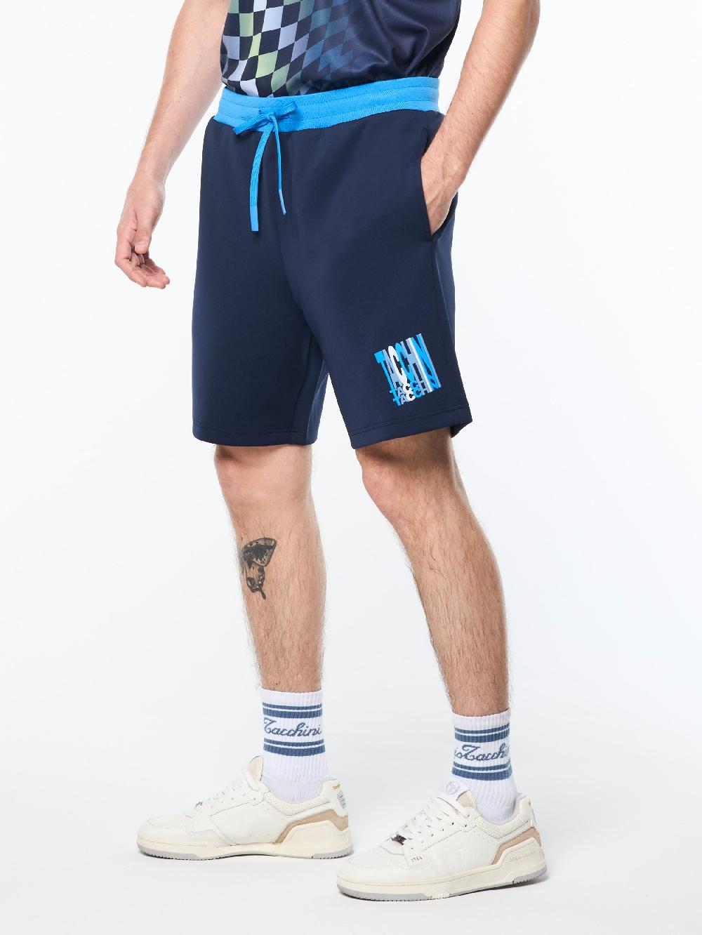 Egonlab X Sergio Tacchini Urso Short- Maritime Blue