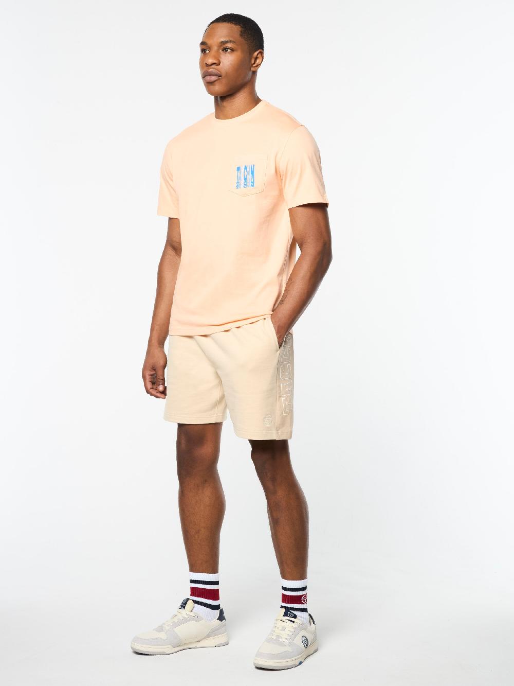 Egonlab X Sergio Tacchini Urso T-Shirt- Beach Sand