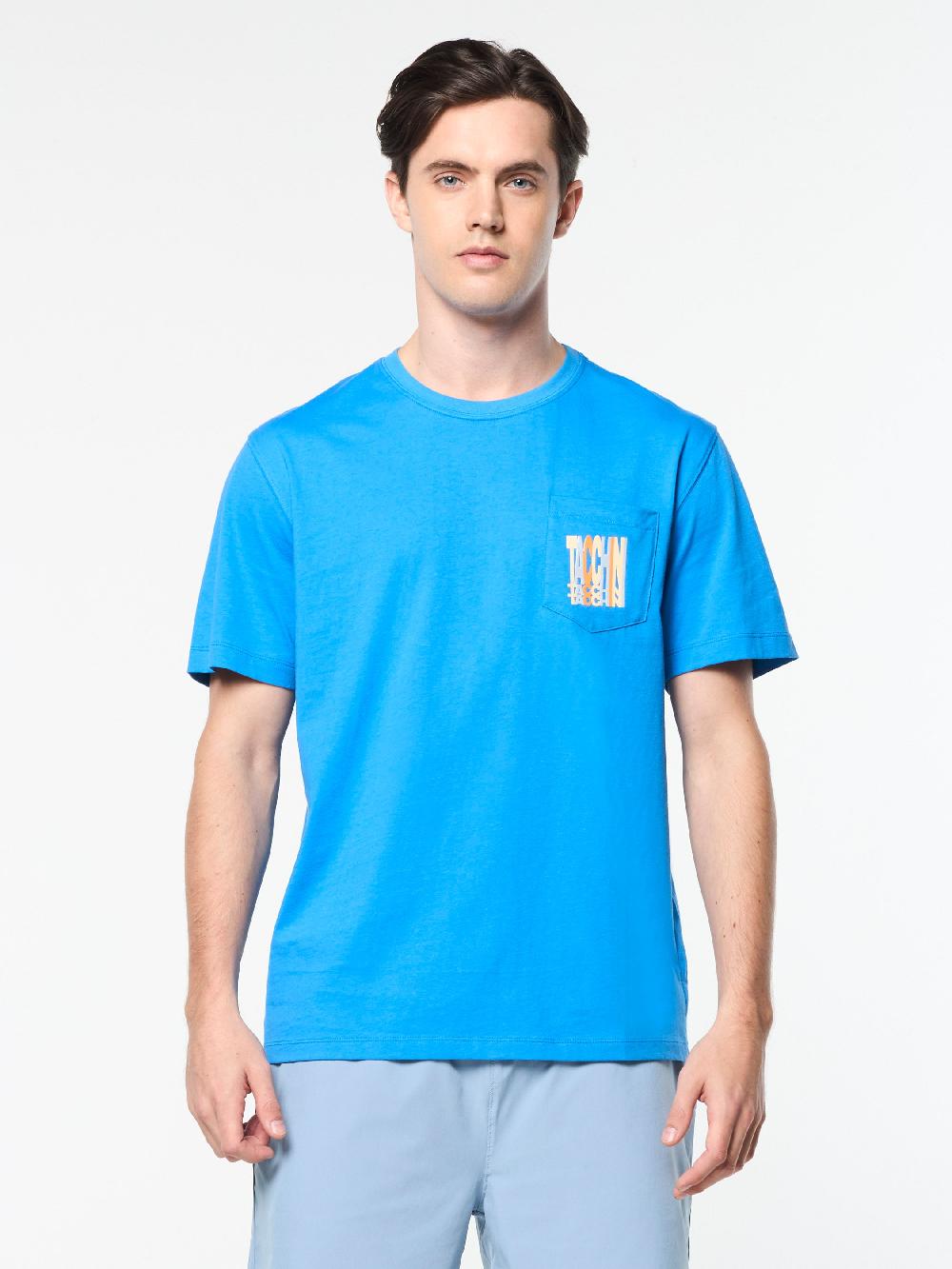 Egonlab X Sergio Tacchini Urso T-Shirt- French Blue