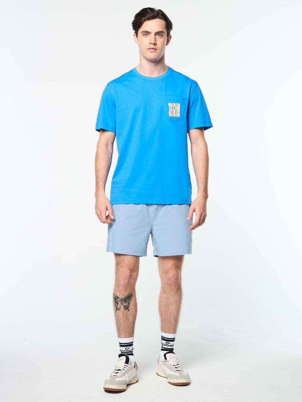 Egonlab X Sergio Tacchini Urso T-Shirt- French Blue