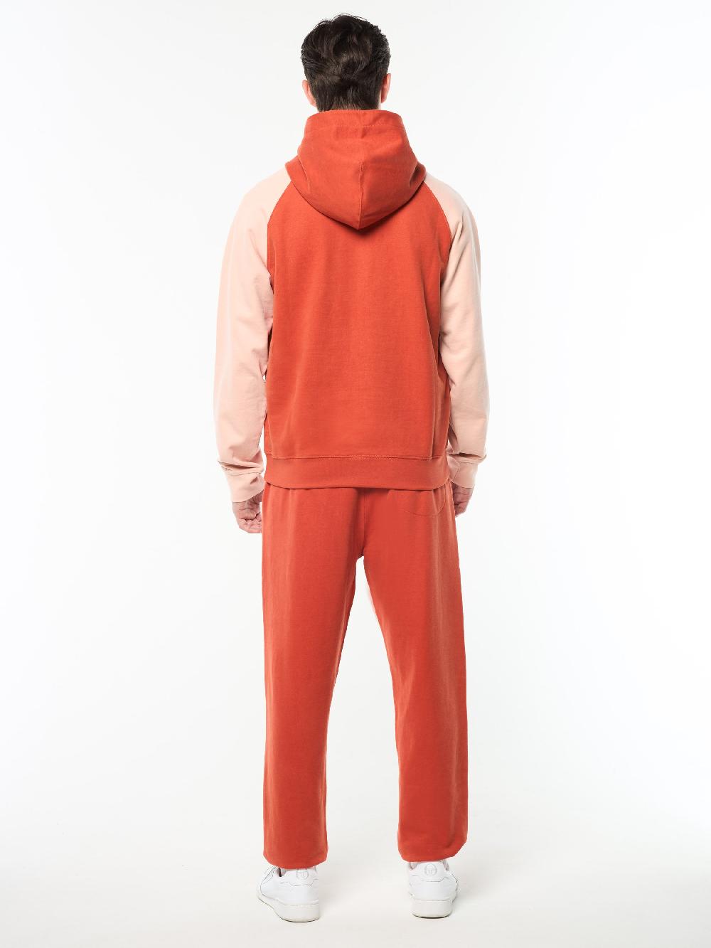 Egonlab X Sergio Tacchini Vincere Hoodie- Hot Sauce