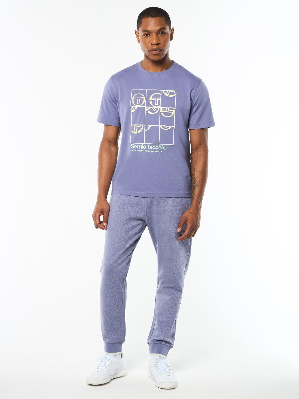 Egonlab X Sergio Tacchini Vincere T-Shirt- Heron