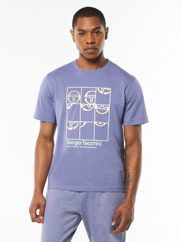 egonlab x sergio tacchini Vincere T-Shirt- Heron