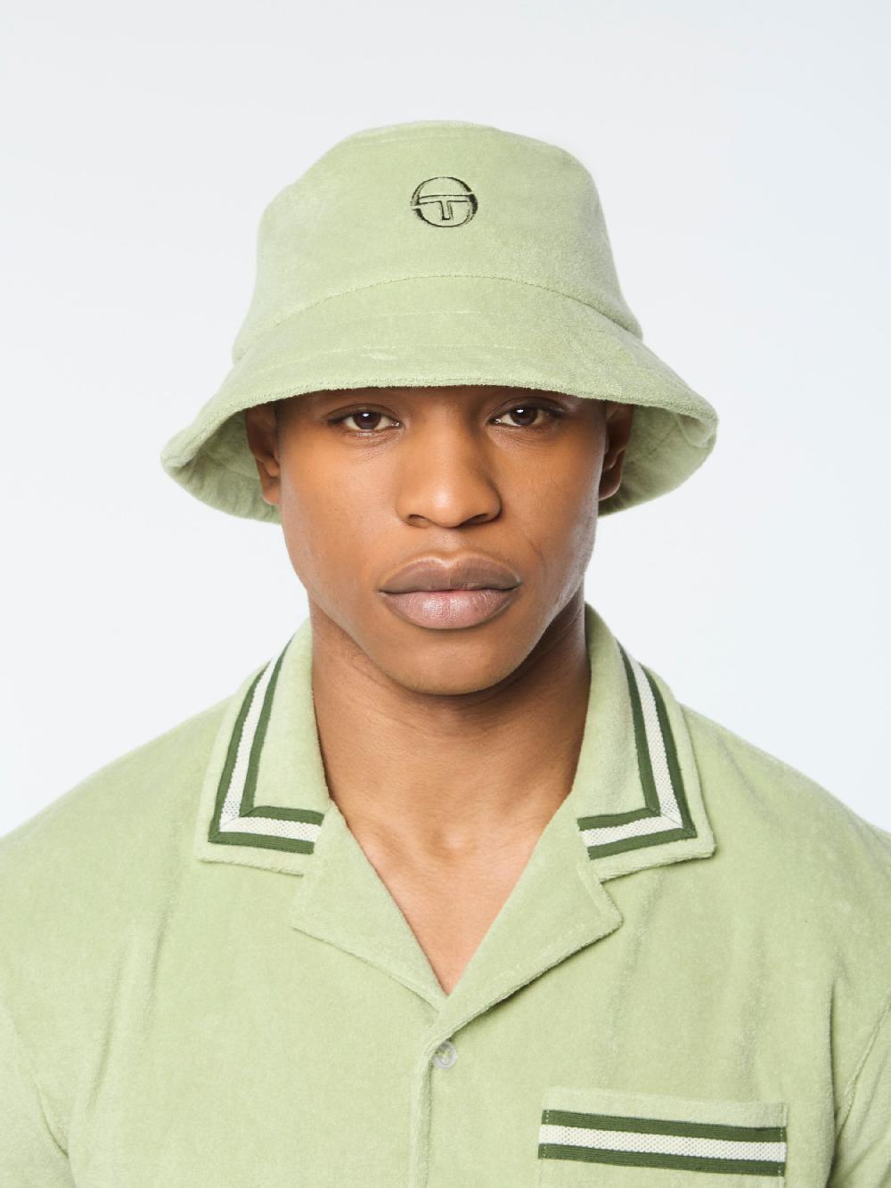 Egonlab X Sergio Tacchini Vitus Bucket Hat- Reseda