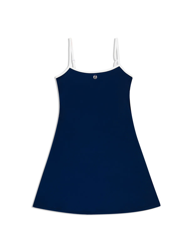 egonlab x sergio tacchini Elisa Dress- Maritime Blue