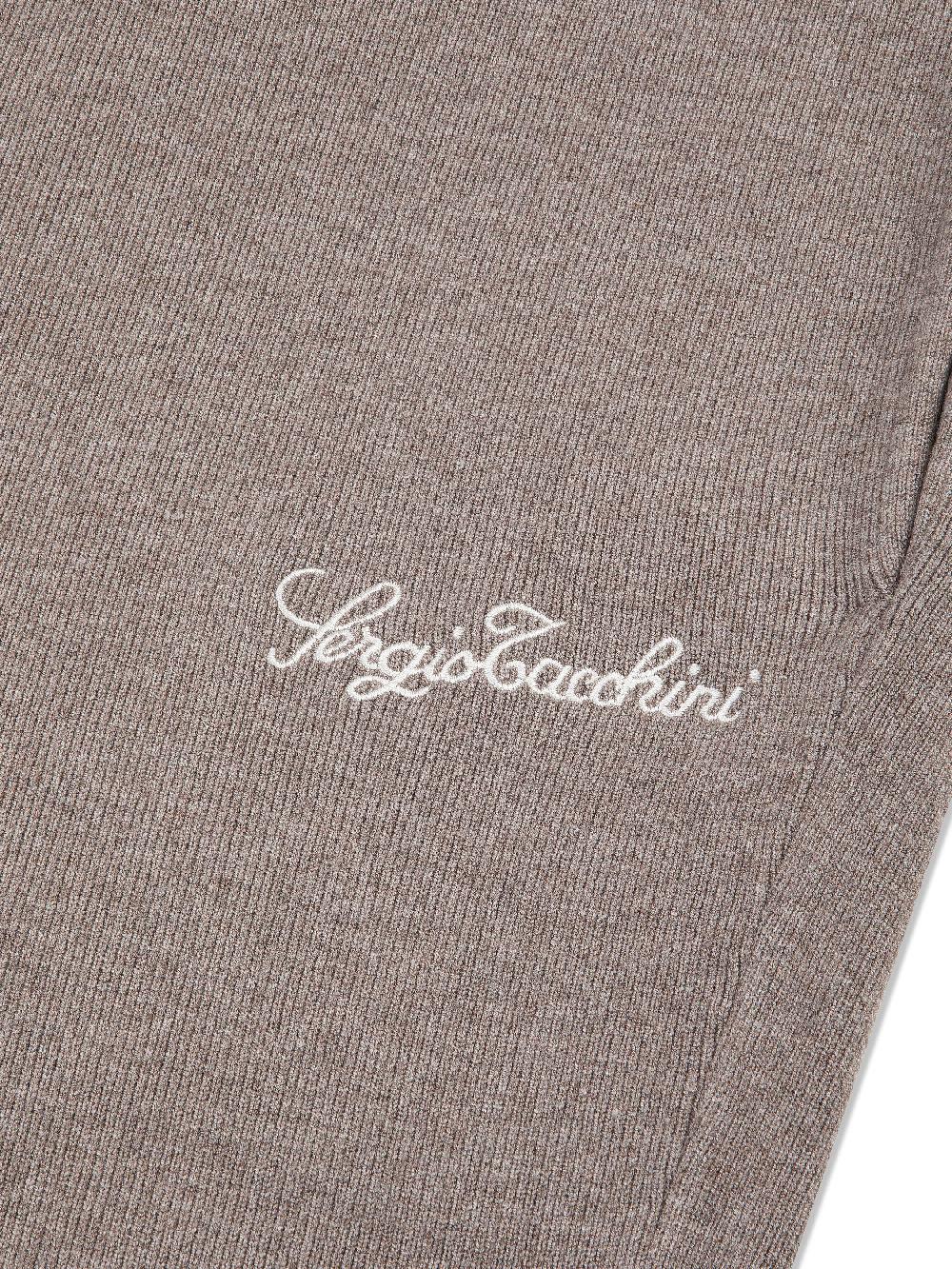 Egonlab X Sergio Tacchini Enzo Track Pant- Taupe Grey