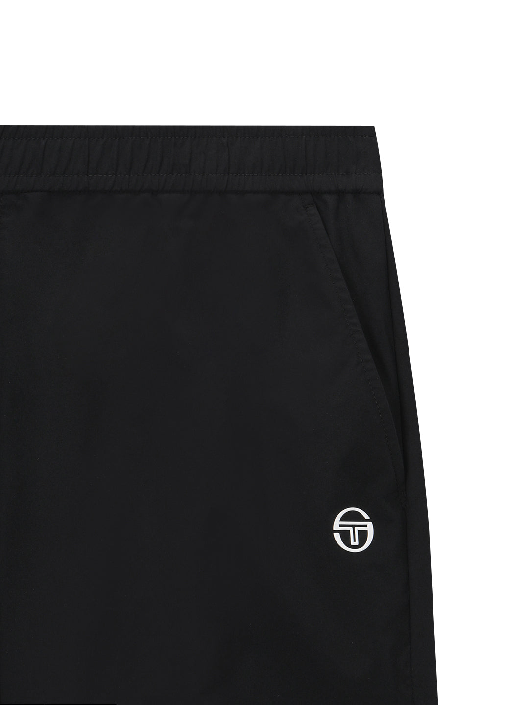 Egonlab X Sergio Tacchini Essential Woven Shorts- Black/ Black