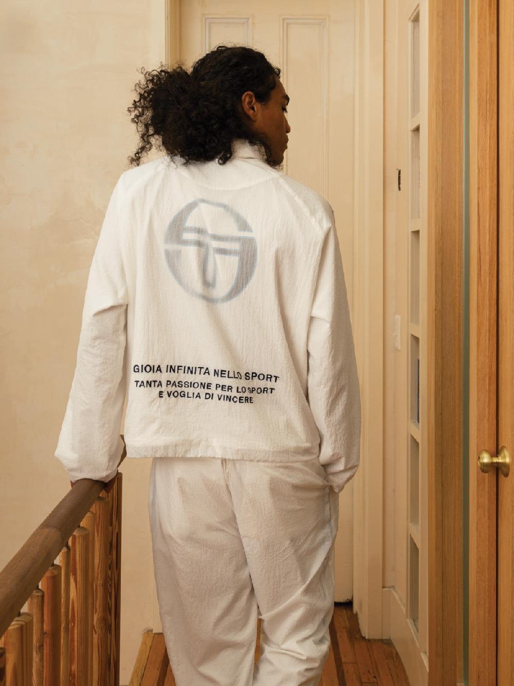 Egonlab X Sergio Tacchini Faro Track Jacket- Gardenia