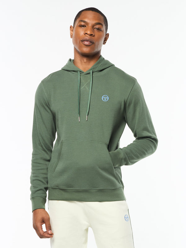 egonlab x sergio tacchini Grafico Hoodie- Duck Green