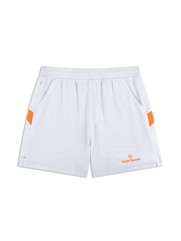 egonlab x sergio tacchini Luca Piqué Short- Brilliant White