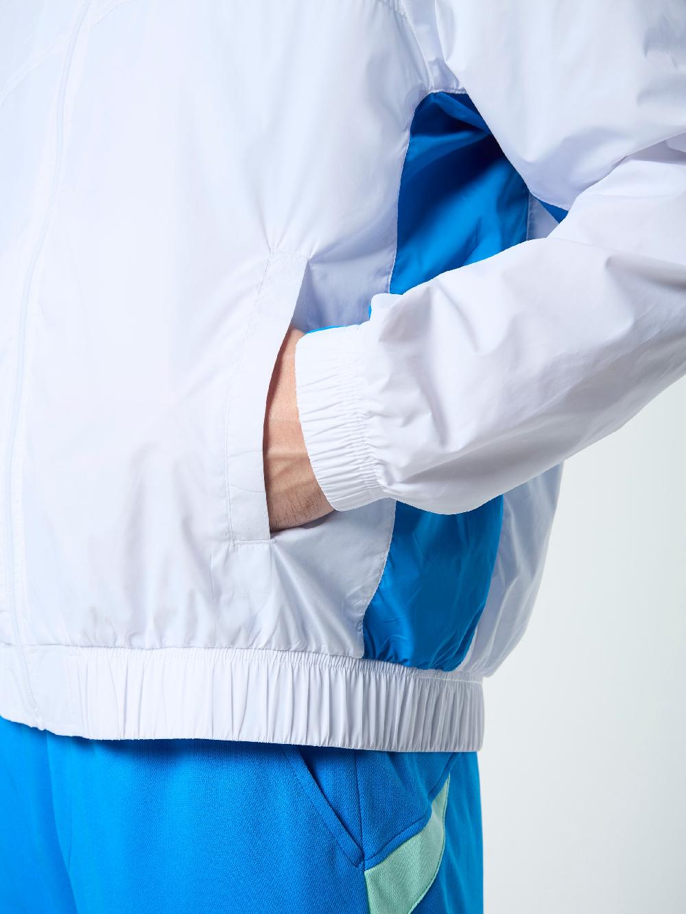 Egonlab X Sergio Tacchini Luca Track Jacket- Brilliant White