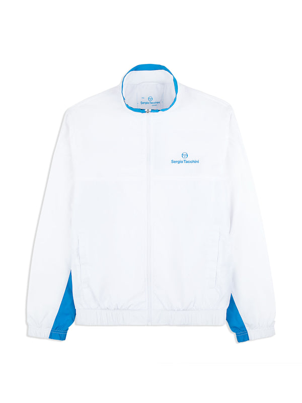 egonlab x sergio tacchini Luca Track Jacket- Brilliant White