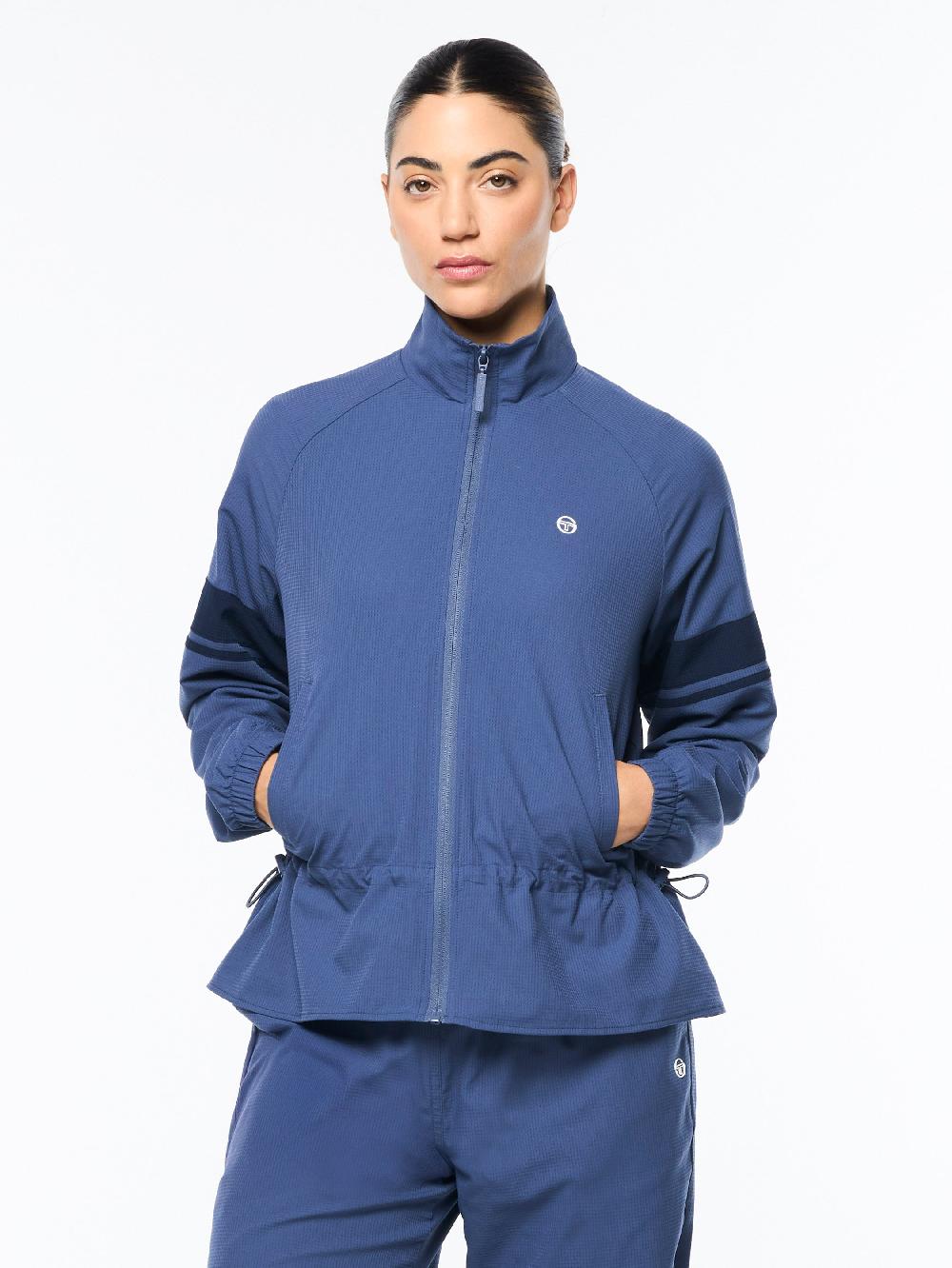 Egonlab X Sergio Tacchini Luna Track Jacket- Blue Indigo