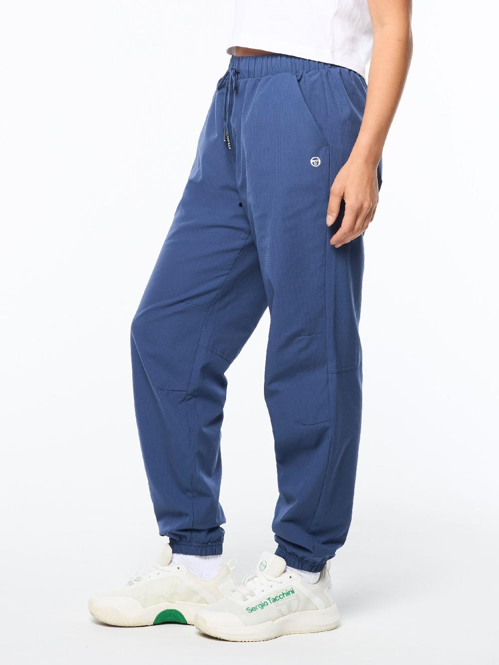 Egonlab X Sergio Tacchini Luna Track Pant- Blue Indigo