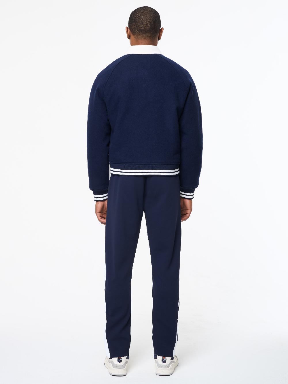 Egonlab X Sergio Tacchini Marco Varsity Jacket- Maritime Blue