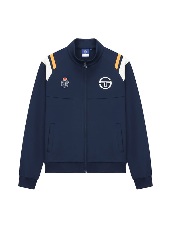 egonlab x sergio tacchini MC Ace Staff Track Jacket- Navy