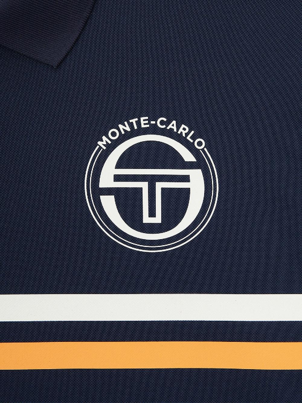 Egonlab X Sergio Tacchini MC Continental Staff Polo- Navy