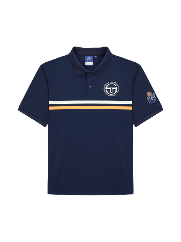 egonlab x sergio tacchini MC Continental Staff Polo- Navy