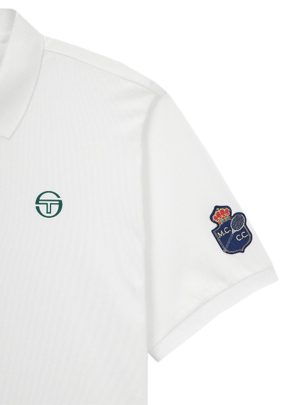Egonlab X Sergio Tacchini MC Doubles MCH Polo- Off White