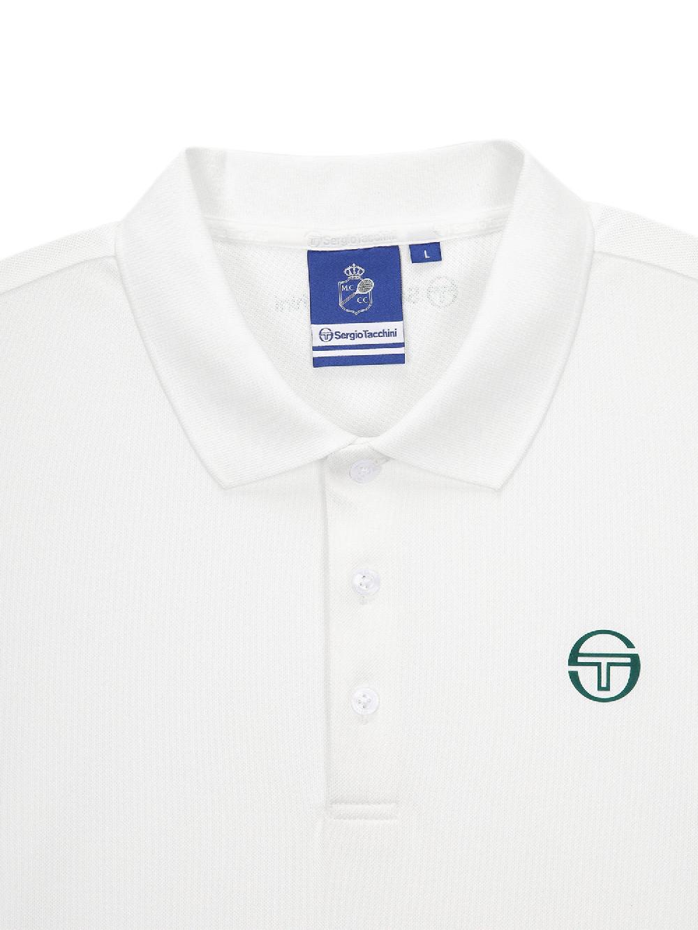 Egonlab X Sergio Tacchini MC Doubles MCH Polo- Off White