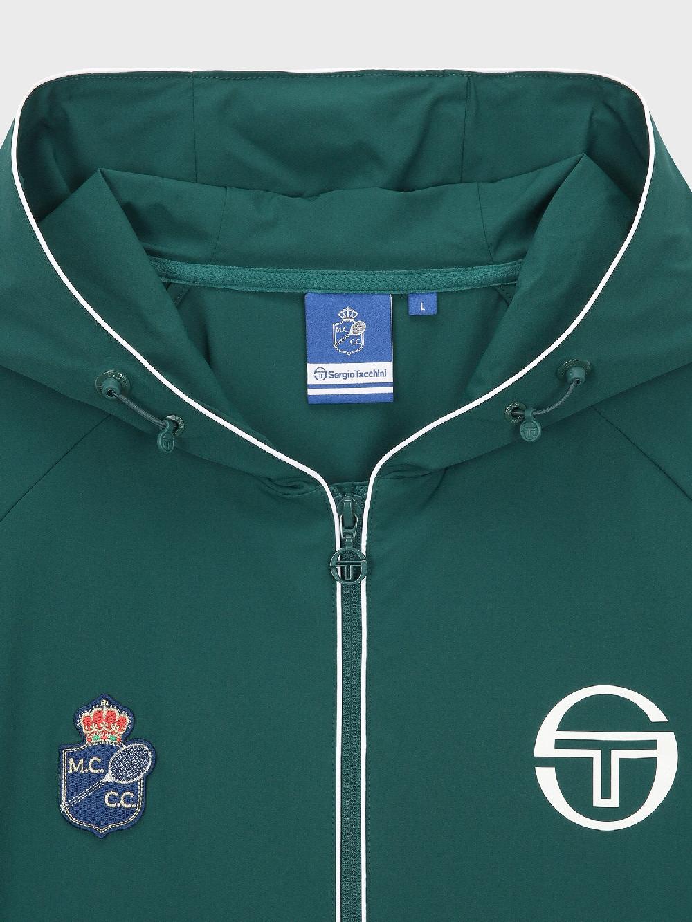 Egonlab X Sergio Tacchini MC Topspin Staff Jacket- Green