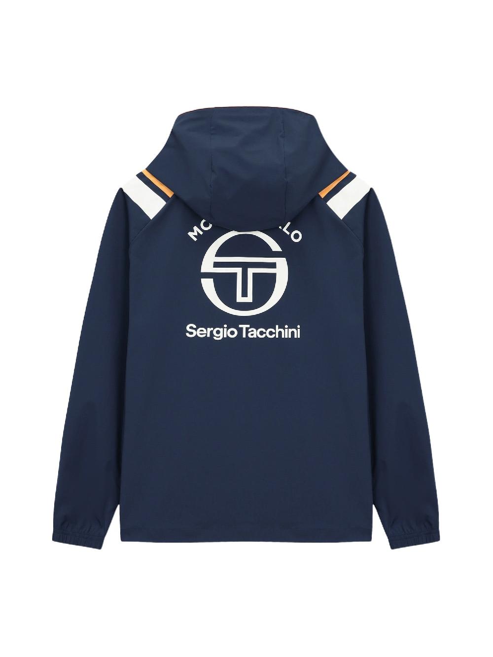Egonlab X Sergio Tacchini MC Topspin Staff Jacket- Navy