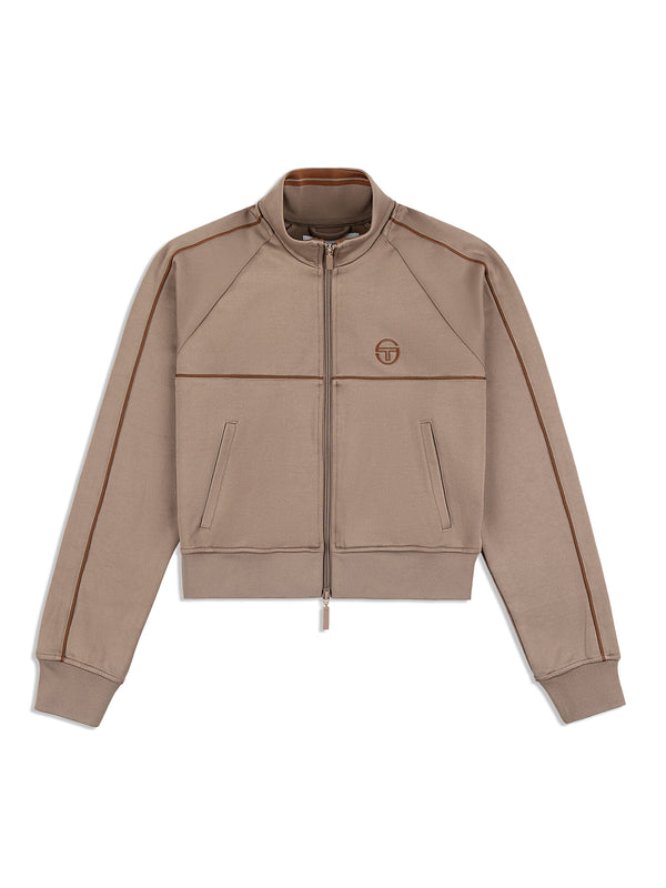 egonlab x sergio tacchini Miss Lioni Track Jacket- Taupe Grey