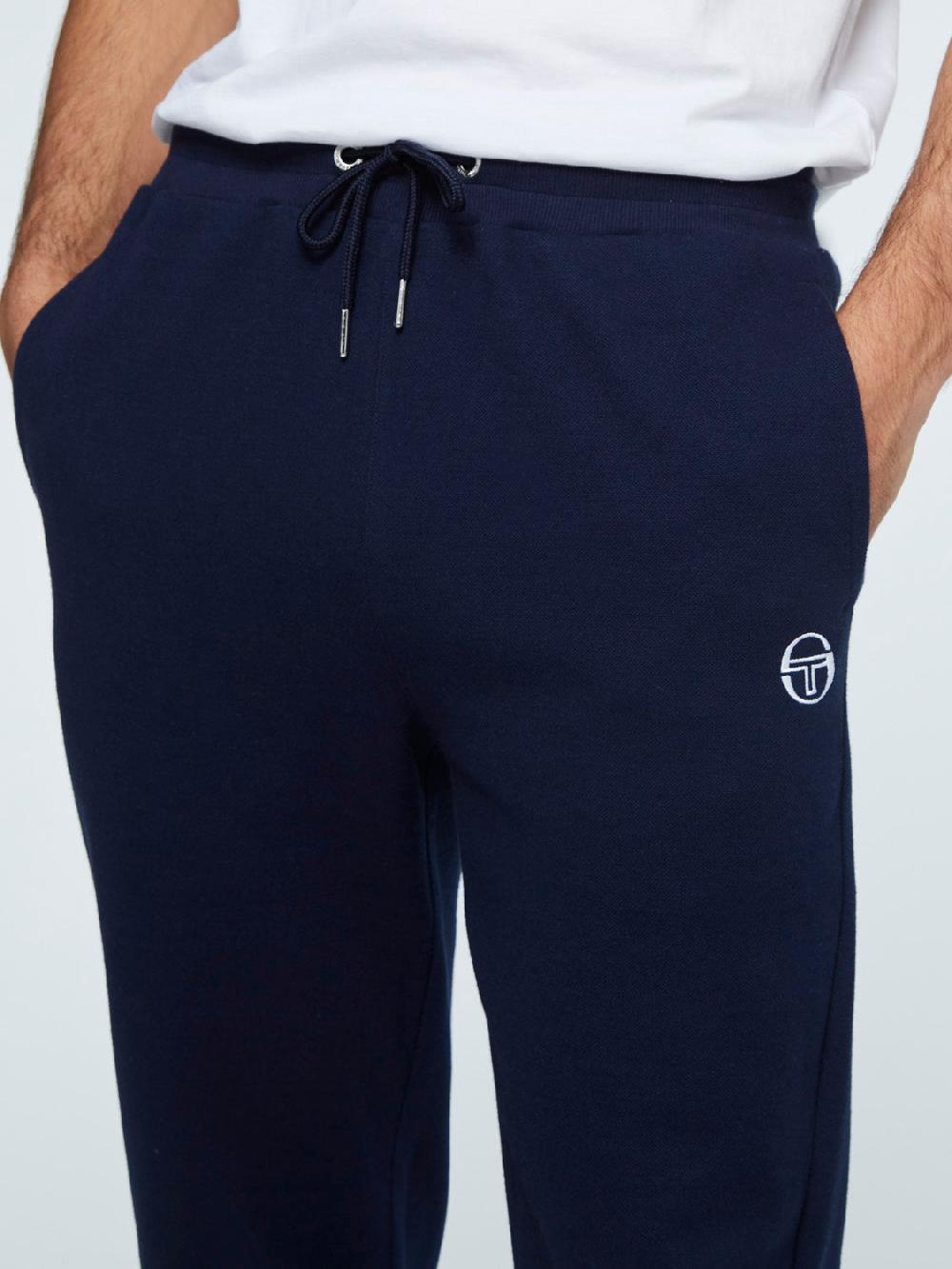 Egonlab X Sergio Tacchini Mosaic Sweatpant-Maritime Blue
