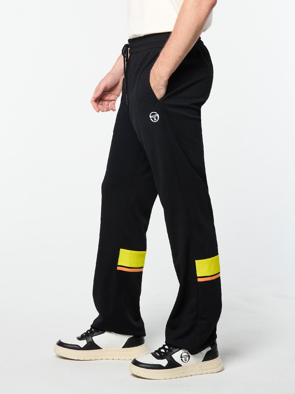 Egonlab X Sergio Tacchini New Damarindo Track Pant- Black Beauty